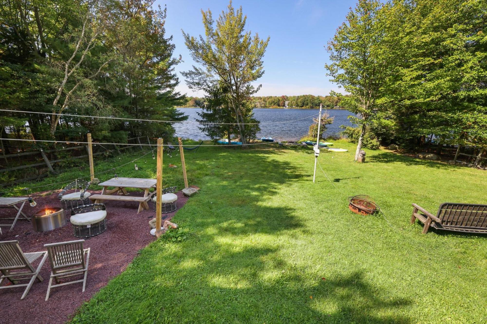 Zen Den - Pocono Lakefront With Hot Tub ! Pocono Summit Luaran gambar