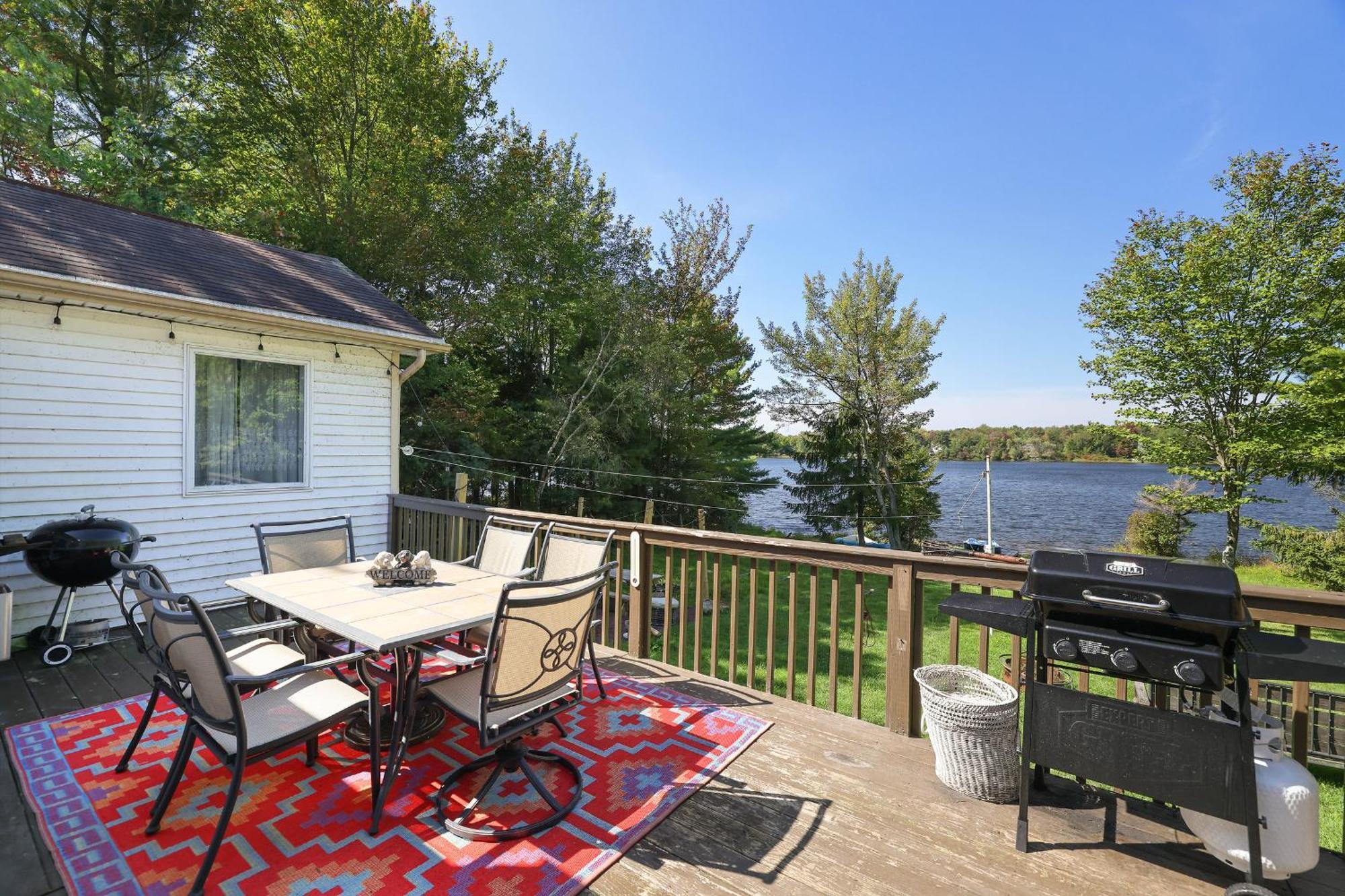 Zen Den - Pocono Lakefront With Hot Tub ! Pocono Summit Luaran gambar