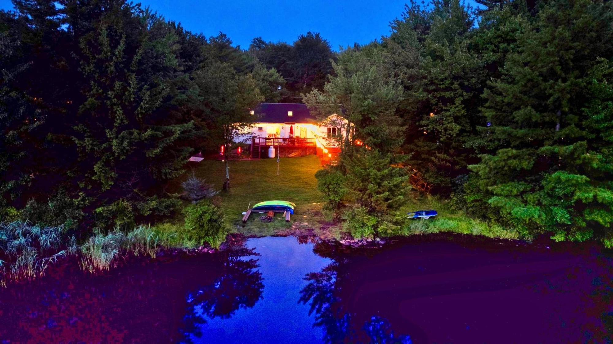 Zen Den - Pocono Lakefront With Hot Tub ! Pocono Summit Luaran gambar